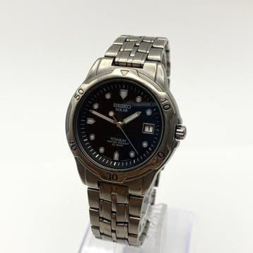 Seiko - solar - Zonder minimumprijs - 6N25-0A70 - Heren -