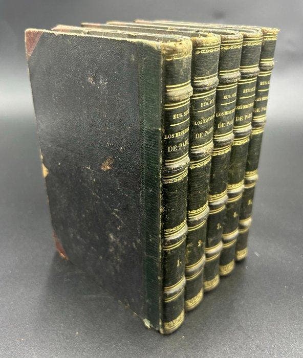 Eugenio Sué - Los Misterios de París - 1844, Antiek en Kunst, Antiek | Boeken en Manuscripten