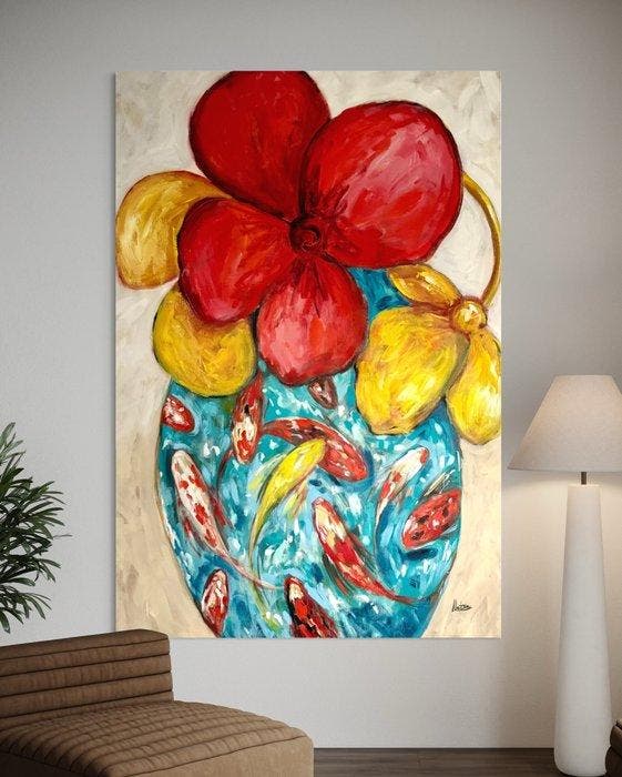 NTX Studio - Antique Vase - XXL, Antiek en Kunst, Kunst | Schilderijen | Modern