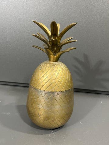 Ijsemmer - Metaal - Ananas