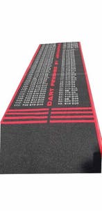 ABC Darts – Dartmat FINISH XXL antracite - 80 x 300 cm, Sport en Fitness, Darts, Ophalen of Verzenden, Nieuw, Overige typen