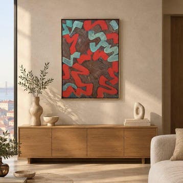 Laima - Chocolate Chili - Original Large Abstract