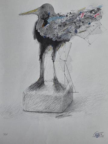 César Baldaccini (1921-1998) - La Poule