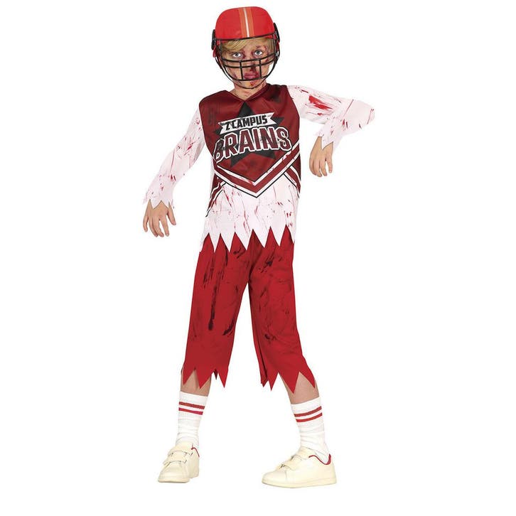 Zombie Sporter Halloween Kostuum Kind, Hobby en Vrije tijd, Feestartikelen, Nieuw, Verzenden