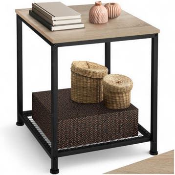 Bijzettafel Derby 45,5x45,5x55,5cm, Huis en Inrichting, Verzenden, Nieuw