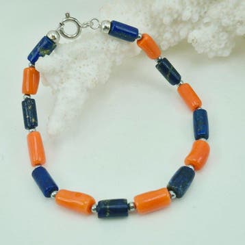 Koraal - Zilver, Zonder reservering - Armband - CORALLO