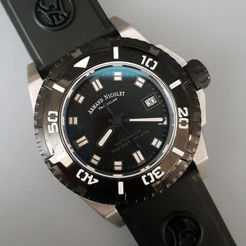 Armand Nicolet - Tramelan AN-460 Date - A460ANN-NR-G9610 -, Nieuw