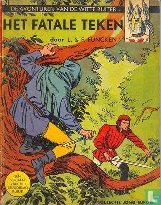 Witte Ruiter, De - Het fatale teken - 1963, Livres, BD, Envoi