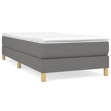 Bedframe 80x200 donkergrijs | 40% korting | Retour deal!, Eenpersoons, Verzenden, Zo goed als nieuw, 80 cm