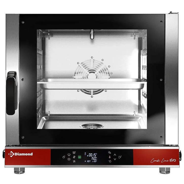 Hetelucht-/Stoomoven | COMBI LINE EVO | 5 Niveaus (1/1 GN), Zakelijke goederen, Horeca | Keukenapparatuur, Nieuw in verpakking