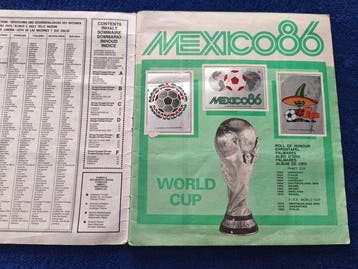 Panini WC Mexico 86 Maradona sticker in good condition, Foil, Verzamelen, Nieuw