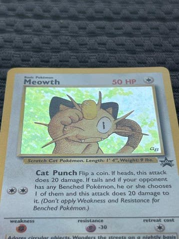 Pokémon - 1 Card - Meowth 10 Promo card, Foil - Various sets, Hobby en Vrije tijd, Verzamelkaartspellen | Pokémon, Nieuw