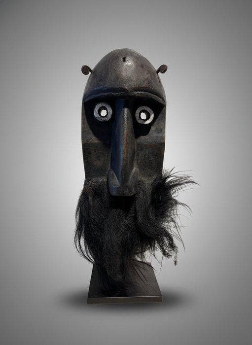 Dansmasker - kraan - Ivoorkust, Antiek en Kunst, Kunst | Niet-Westerse kunst