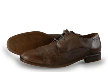 Bugatti Veterschoenen in maat 43 Beige, Kleding | Heren, Schoenen, Bugatti, Overige kleuren, Verzenden, Zo goed als nieuw