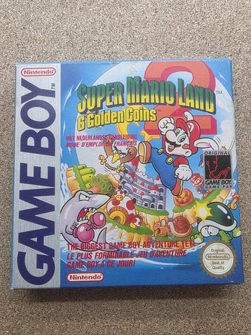 Nintendo - Gameboy Classic - Old stock -Super Mario Land 2