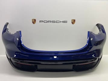 Porsche Taycan Turbo S achterbumper/carbon/onderspoiler, Auto-onderdelen, Ophalen, Gebruikt, Porsche, Achter