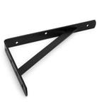 Plankdrager BEAM met schoor 255x395 mm staal zwart gelakt, Nieuw, Overige materialen