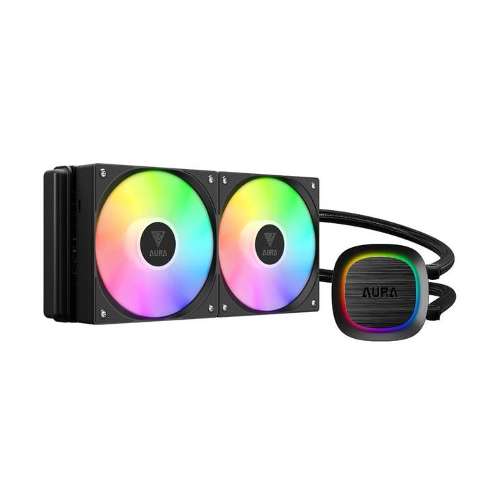 GAMDIAS RGB CPU Koeler 240mm Fans Liquid Cooler|Intel en..., Computers en Software, Computerkoelers, Nieuw, Ophalen of Verzenden