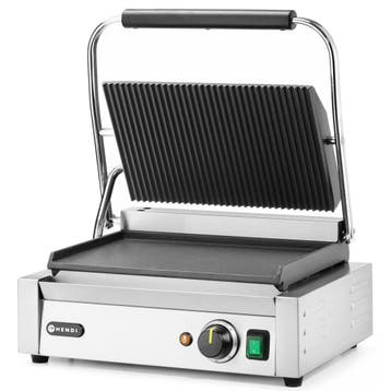 Contact-/Paninigrill | Enkel | Glad/Gegroefd Oppervlak, Verzenden, Nieuw in verpakking