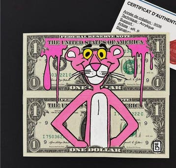 eR.B. -  Street Pink Panther  sur dollars