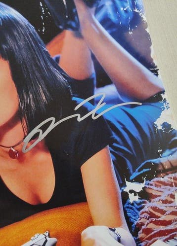 Pulp Fiction - Quentin Tarantino - Signed Poster Photo, Nieuw