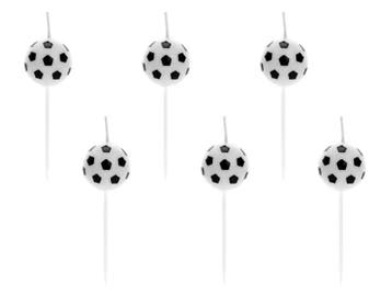 Kaarssen Voetbal 2,5cm 6st, Verzenden