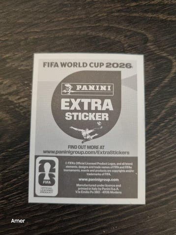 2026 Panini FIFA Wereldbeker 2026 Cristiano Ronaldo Extra, Nieuw