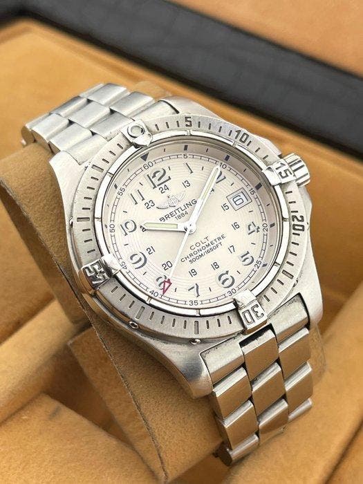 Breitling - Colt - A74380 - Homme - 2010, Handtassen en Accessoires, Horloges | Heren