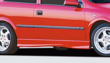 Rieger side skirt | Astra G - 3-drs., Sedan, Hatchback | r s, Verzenden