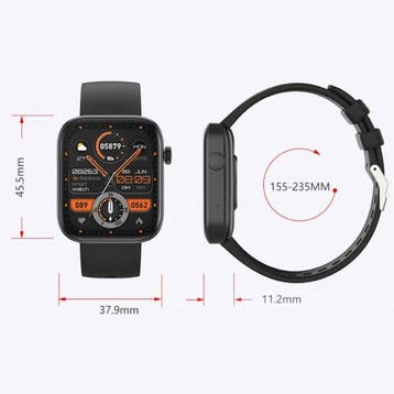 P71 Smartwatch - Siliconen Bandje - Fitness Sport Activity, Verzenden, Nieuw, COLMI