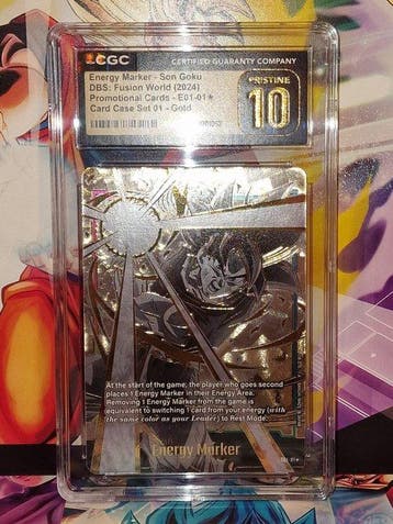 Bandai Graded card - Dragon Ball - Son Goku E01-01 Promo, Nieuw