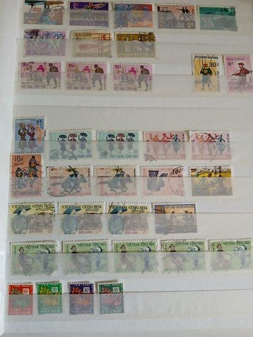 Wereld 1880/2010 - Hong Kong Mongolia Japan Stockbooks, Gestempeld