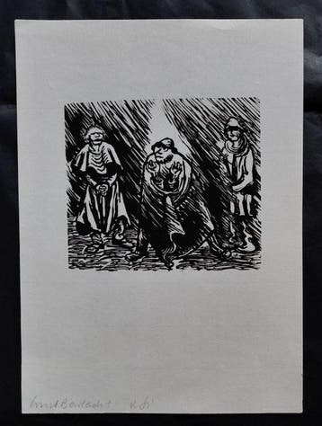 Ernst Barlach (1870-1938) - Drei Figuren