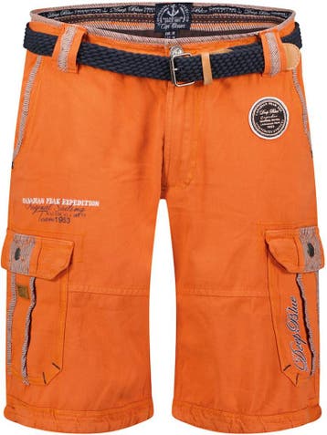 Canadian Peak Heren Bermuda Met Riem Pailletteak Coral, Verzenden