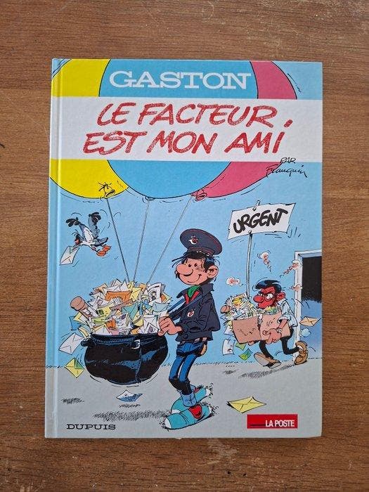 Gaston - Le Facteur est mon ami + timbre - C - 1 Album -, Boeken, Stripverhalen
