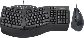 Perixx Ergonomische Set QWERTZ | Tweede kansje | OP = OP, Computers en Software, Verzenden, Zo goed als nieuw