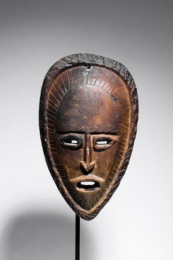 Masker van een stenen huis - Kete - DR Congo (Zonder, Antiek en Kunst