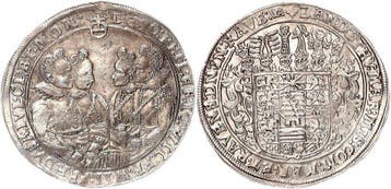 Allemagne, Saalfeld. Johann Philipp und seine drei Brüder