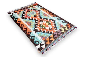 Kilim coloré - sans réserve - Tapis - 90 cm - 60 cm - non