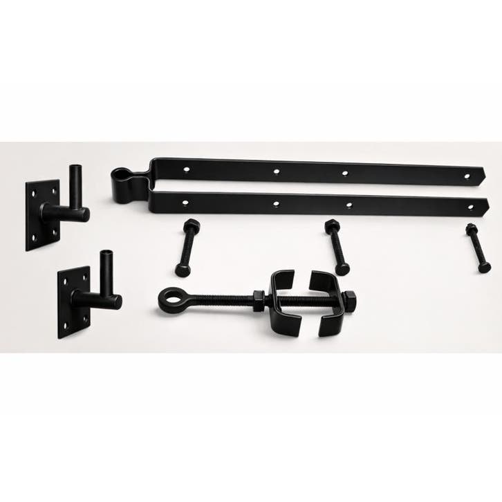 Charnières easyfit couleur noir pour portail de prairie en, Articles professionnels, Agriculture | Outils