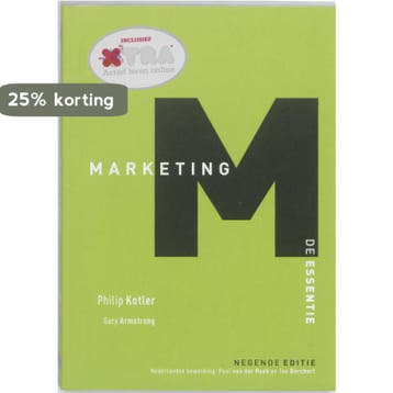 Marketing, de essentie, 9e editie met XTRA toegangscode, Verzenden, Philip Kotler