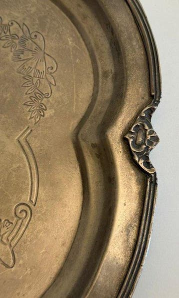 Plateau - Plaqué(e) argent, Antiquités & Art