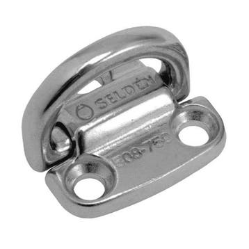 Bieden: Selden 6 mm high hold deck fitting | pad eye - 508-, Ophalen of Verzenden
