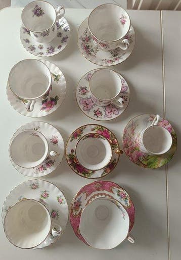 Royal Albert - Tafelservies (9) - Porselein, Been, Goud