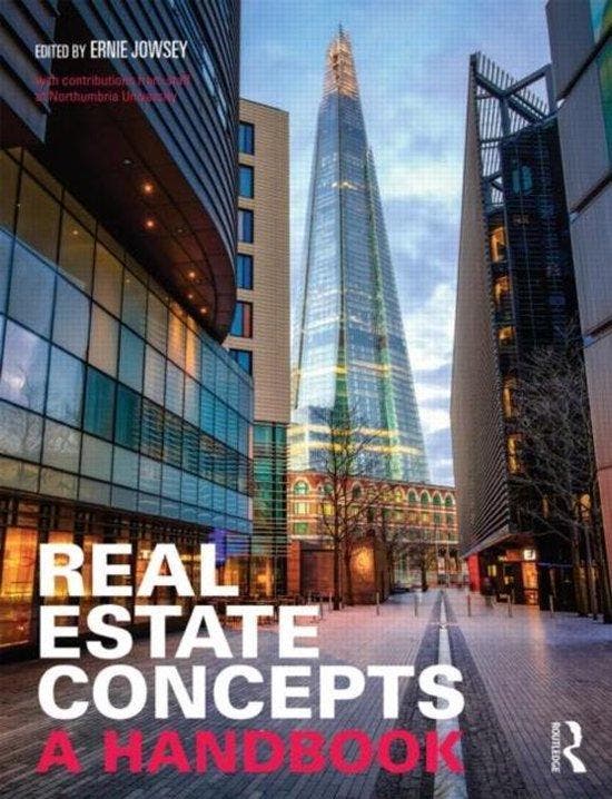 Real Estate Concepts A Handbook 9780415857420 Ernie Jowsey, Livres, Langue | Anglais, Envoi