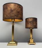 Tafellamp - Messing - Twee schemerlampen