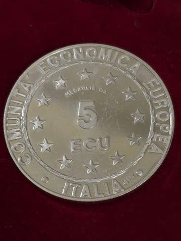 Italie. 5 Ecu 1993 - IPZS (Sans prix de réserve)