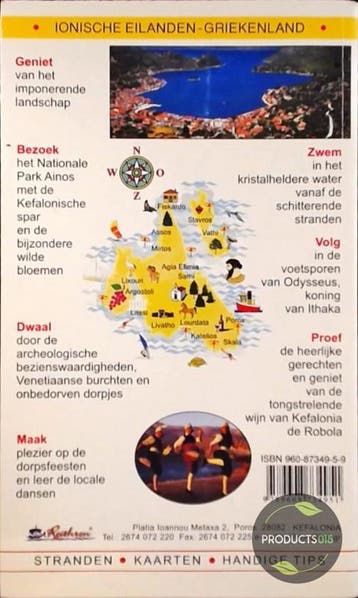 Ontdek ... Kefaloniá & Itháki 9789608734951, Boeken, Verzenden, Gelezen, Gianna Evstathiou-Manolakou