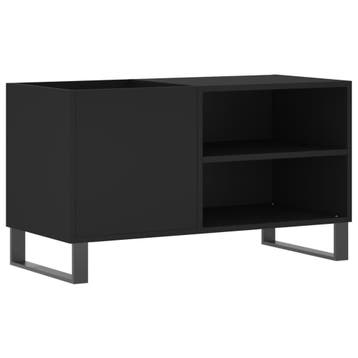 Platenkast zwart - Industriele eyecatcher voor jouw inter..., Gebruikt, Verzenden, 50 tot 100 cm, Minder dan 100 cm