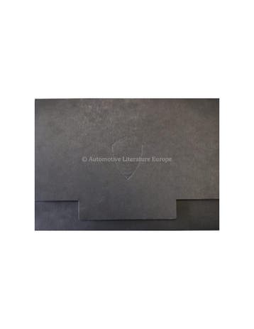 2004 KOENIGSEGG CC / CC8S PORTFOLIO BROCHURE ENGELS, Nieuw